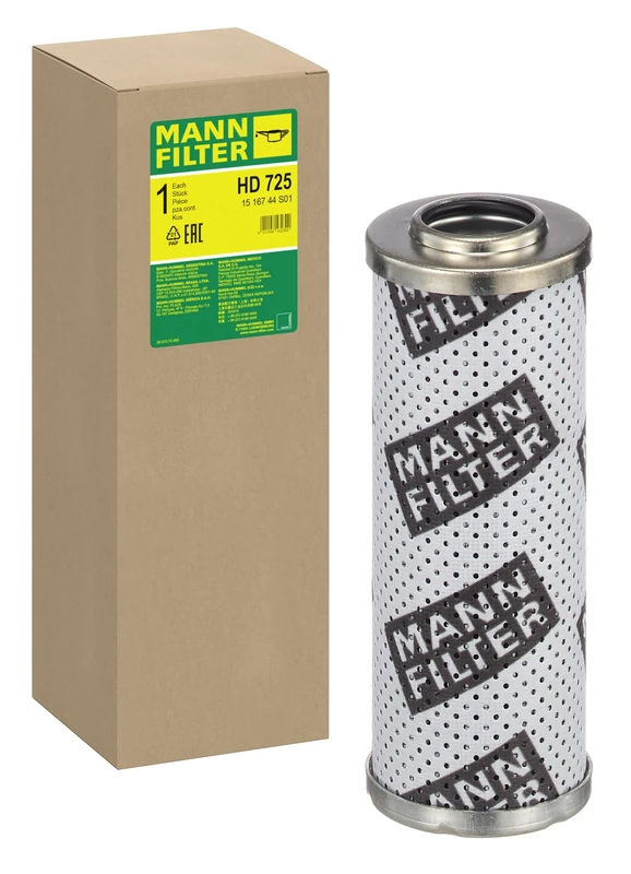 MANN-FILTER HD 725 Oil Filter Hydraulics filter - for Off-Highway Applications