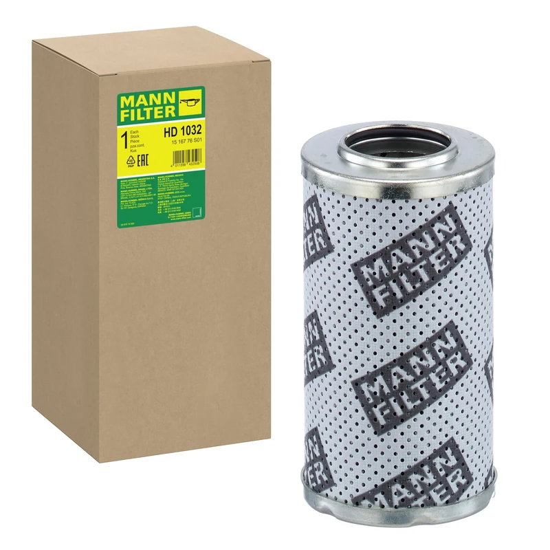 MANN-FILTER HD 1032 Oil Filter Hydraulics filter - for Off-Highway Applications