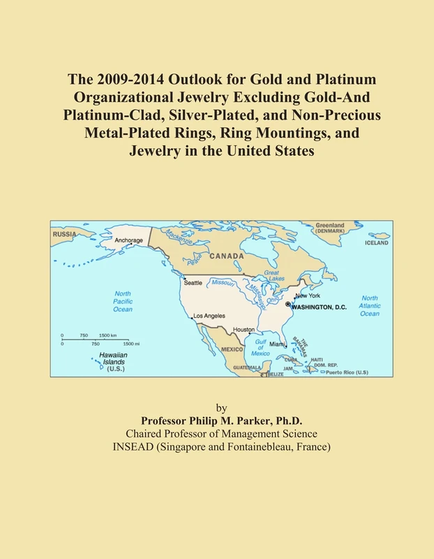 The 2009-2014 Outlook for Gold and Platinum Organizational Jewelry Excluding Gold-And Platinum-Clad, Silver-Plated, and Non-Precious Metal-Plated ... Mountings, and Jewelry in the United States