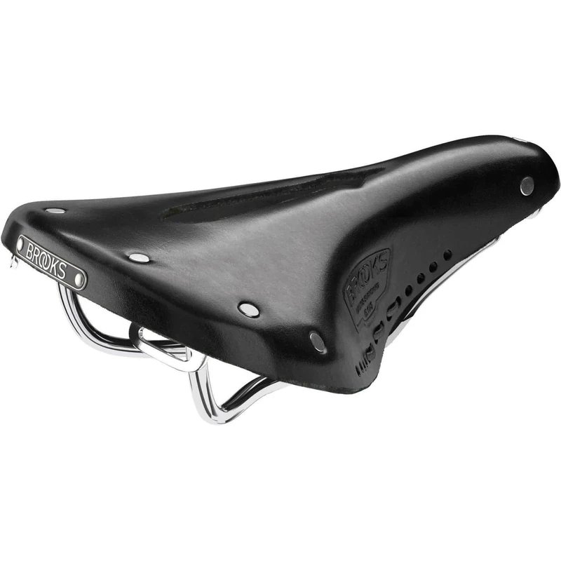 Brooks B17 (Honey - Men's) / B17 S (Black - Women's) Imperial Bike Saddle, unisex_adult, B211DILA07202, Black