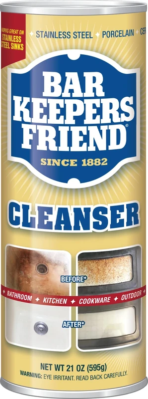Bar Keepers Friend Multi Purpose Household Cleaner Gold - 21 Oz(595 g) - Image 1