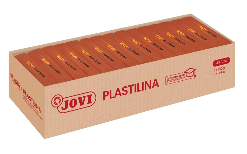 Jovi – Box of Clay, 15 Tablets 350 gr, Brown (7209)