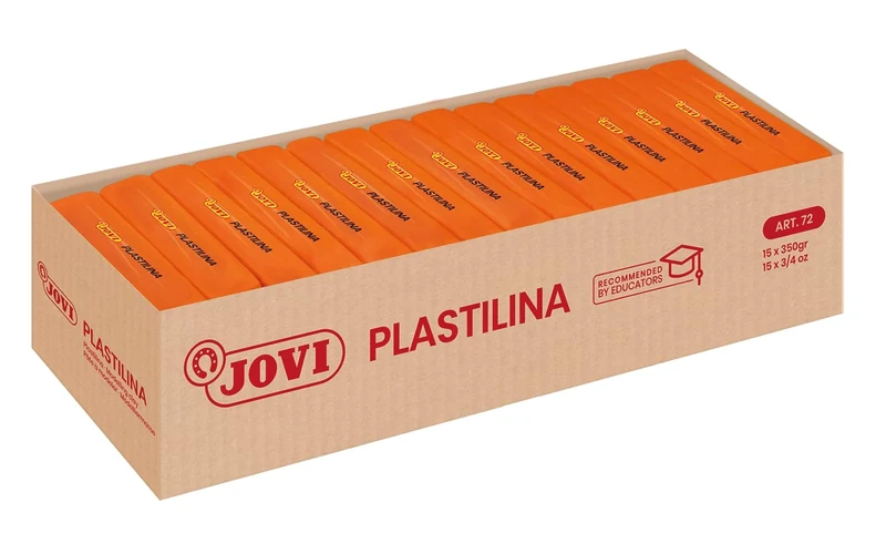 Jovi – Box of Clay, 15 Tablets 350 gr Orange (7204)