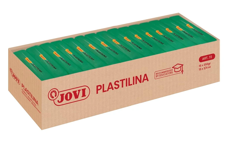 Jovi – Box of Clay, 15 Tablets 350 gr, Dark Green (7211)