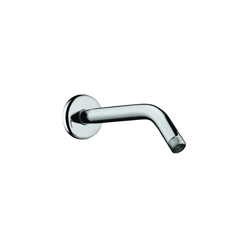 Hansgrohe 04186003 Long Shower Arm and Flange, 9-Inch, Chrome