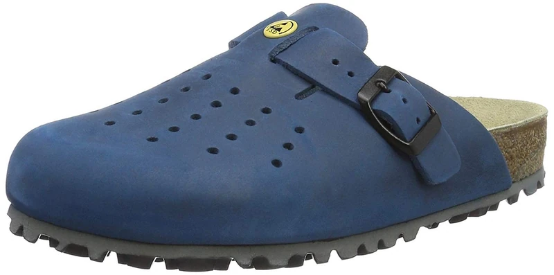 Weeger - ESD Antistatic Clog Perforated, Made in Germany, Ocean, 2.5 UK - Image 1