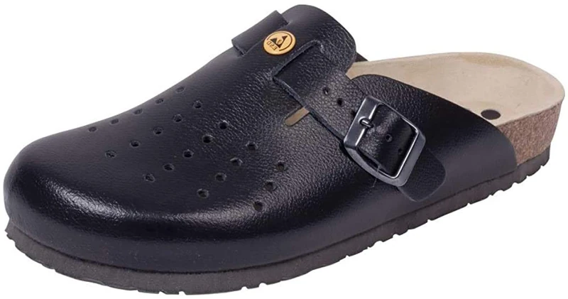 Weeger Unisex Adult 48519 Clogs - Black Black Black, 43 EU