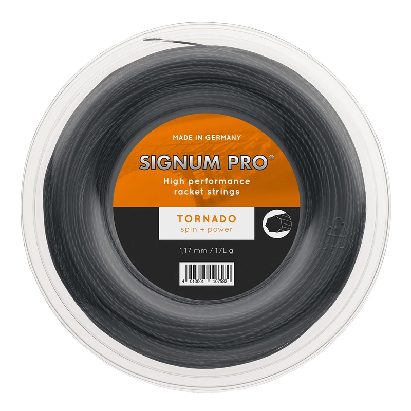 Signum Pro Tornado String Reel - Black, 1.29 mm/200 m