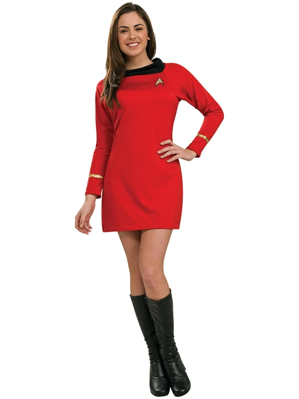 Rubies Official Star Trek Deluxe Uhura Dress Costume - Ladies Small