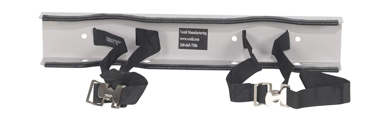 Vestil CB-W-2S Wall Mounted Bracket for 2 Cylinders, Steel