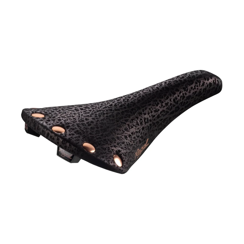 Selle San Marco - REGAL Le Rino, Vintage leather saddle, very comfortable and elegant with a flat shape. Suitable for Any Type of Use - Black