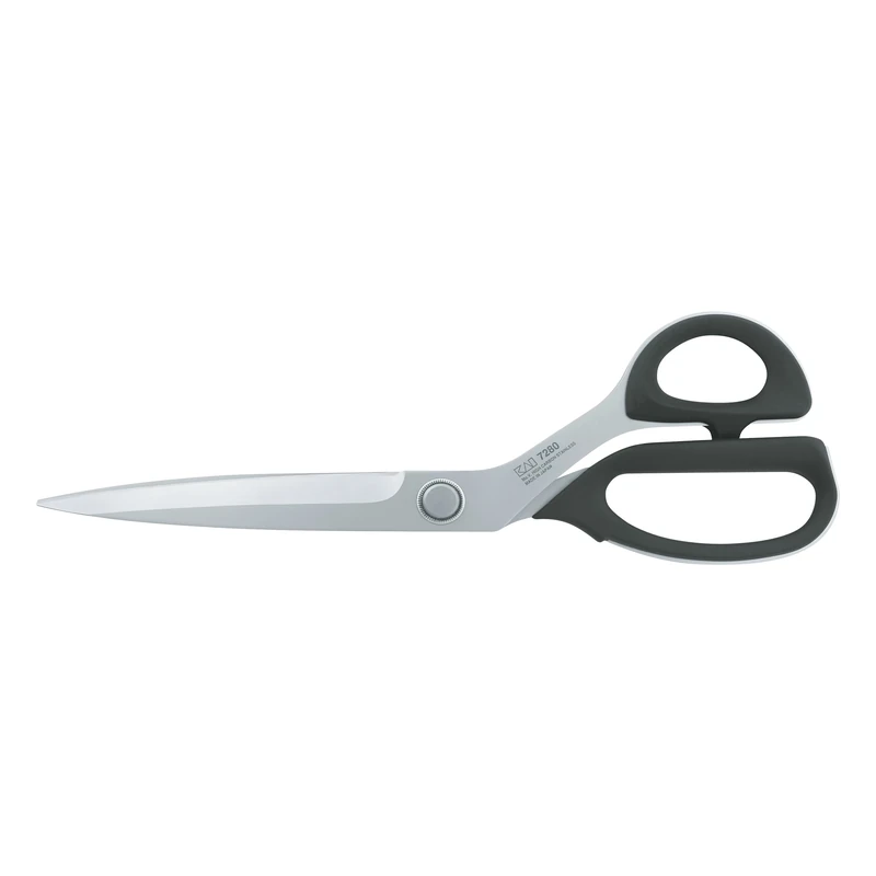 KAI Premium Large Scissors with Micro-Serration and 28 cm total length from the 7000 series - stainless AUS8A steel with 58 HRC, universal scissors all-round scissors, kitchen scissors from Japan