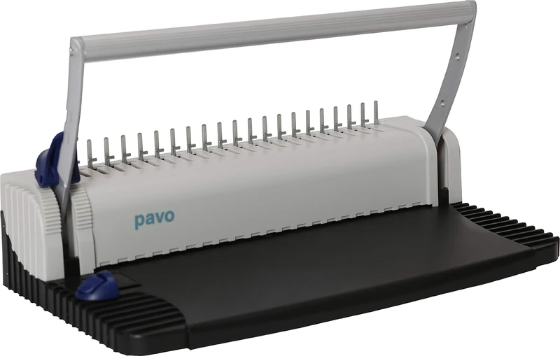PAVO Smartmaster 2 Binding Machine Kit Includes 25x Covers and Combs - Silver/Black