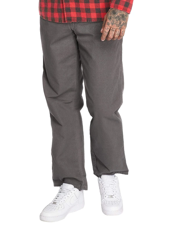 Dickies Men's Relaxed Fit Straight-Leg Duck Carpenter Jean, Slate, 38W x 30L - Image 1