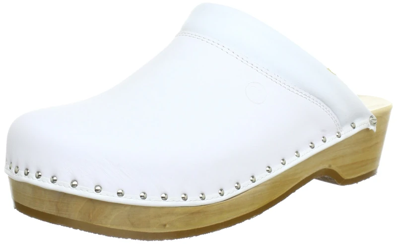 Berkemann Unisex - Adults Soft Toeffler 412 Clogs & Mules White EU 45 1/3