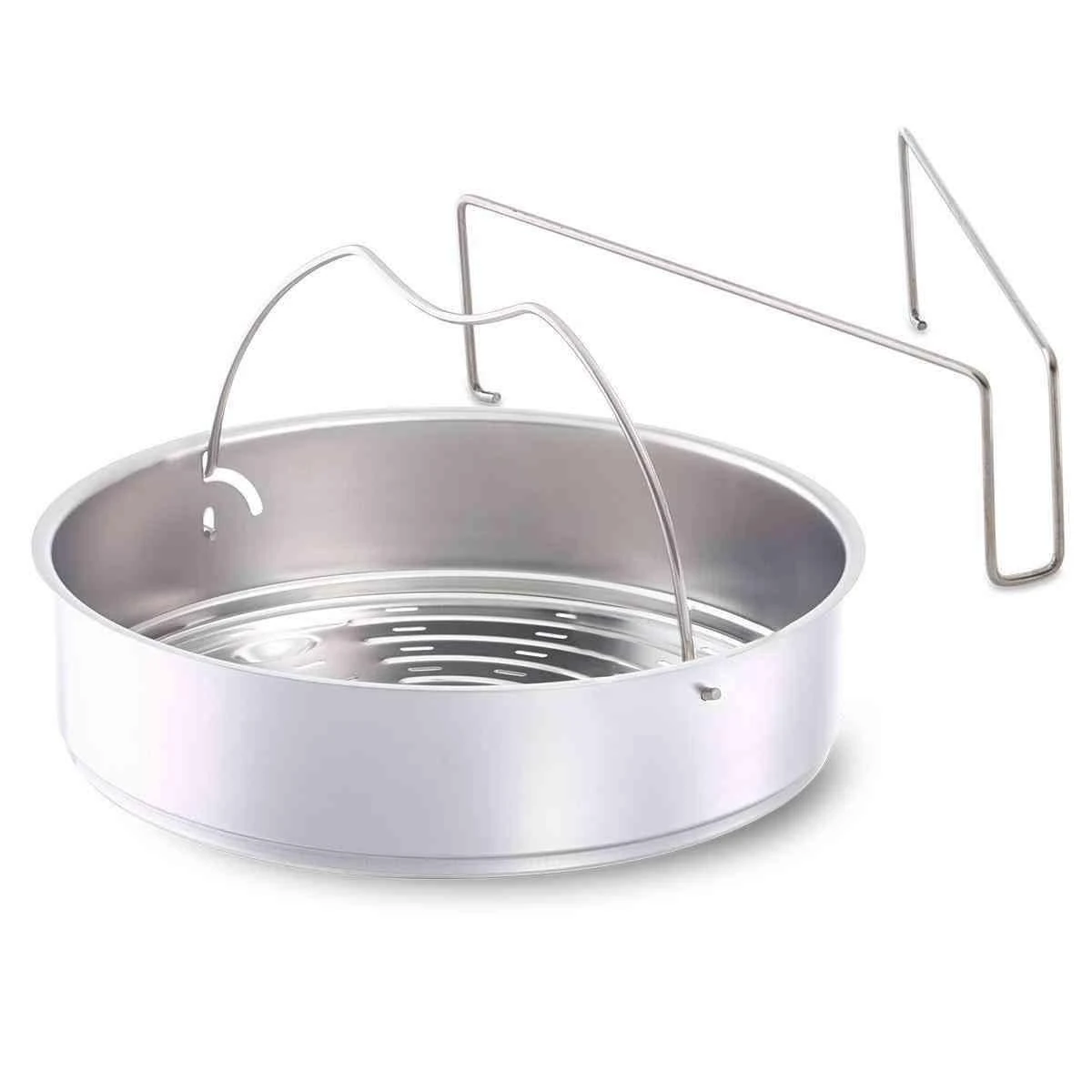 Fissler Perforated Steaming Insert with Tripod - 22 cm Diameter, Stainless Steel, 4.5L Capacity
