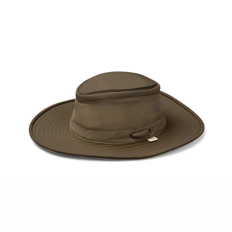 Tilley Women's Ltm6 Airflo Broad Brim Hat, Olive, 7.875 UK