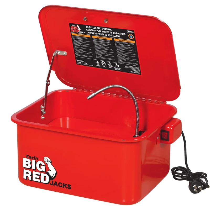 BIG RED Torin T10035 Part Washer - 3.5 Gallon