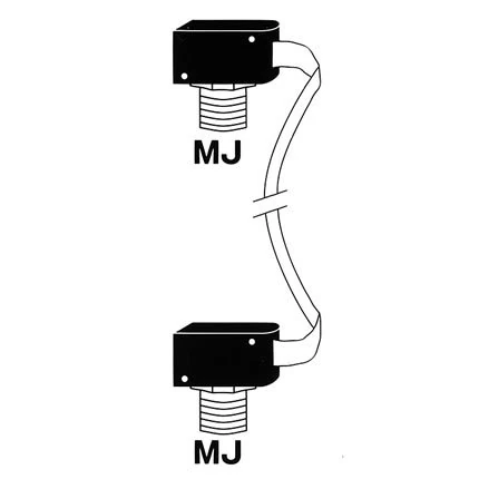 Comet CTC 50 m Window Feed-Through Cable for 50 Ohm Coaxial Cable - Image 1