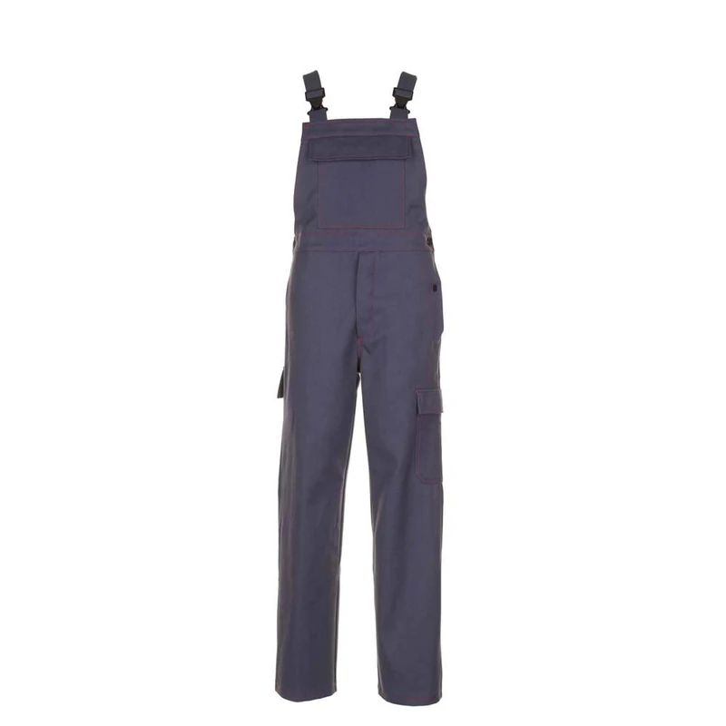 Planam 1744042 Size 42 500g/m sq "Heat/Fire Retardant Garments" Dungarees - Grey
