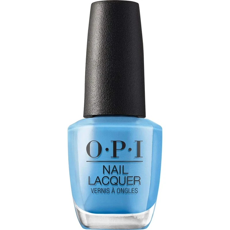 OPI Classic Nail Polish | Long-Lasting Luxury Nail Varnish | Original High-Performance | No Room For The Blues 15 ml