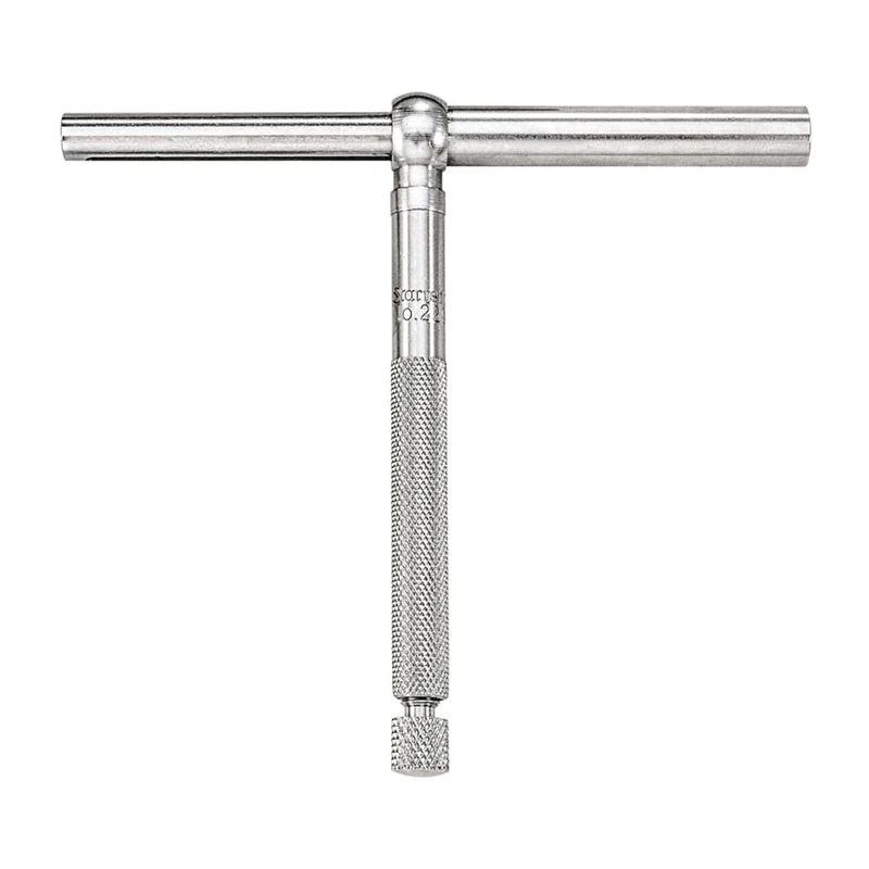 Starrett 229D Telescoping Gauge With 1 Telescoping Arm, 2-1/8" - 3-1/2" Range, 2-3/8" Handle Length