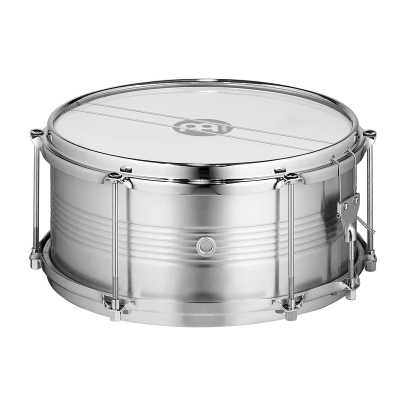 Meinl Percussion Traditional Series Caixa - Medium-Large Percussion Instrument with Guitar-String-Snare - Diameter 12 Inches - Aluminum, Silver (CA12T)
