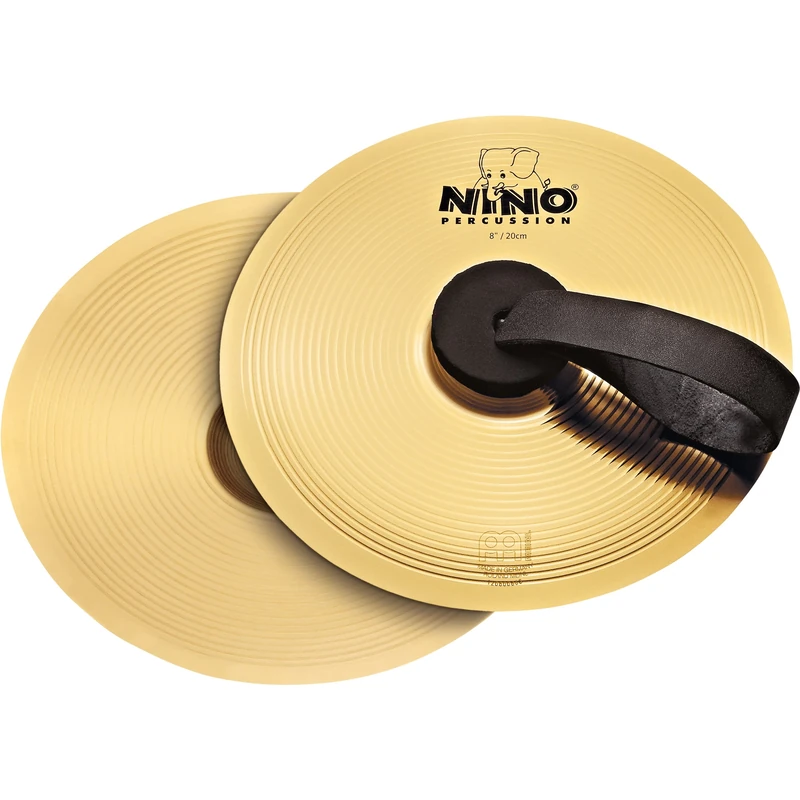 Nino Percussion NINO-BR20 Cymbals Pair 20.3 cm (8 Inch) Brass Alloy