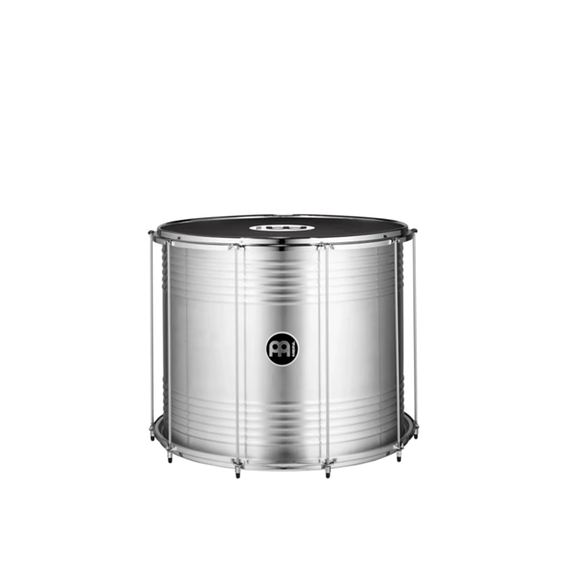Meinl Percussion Bahia Aluminum Surdo - Very large Samba Drum - 22-inch Diameter - 18-inch Height - Aluminum, Silver (SUB22)