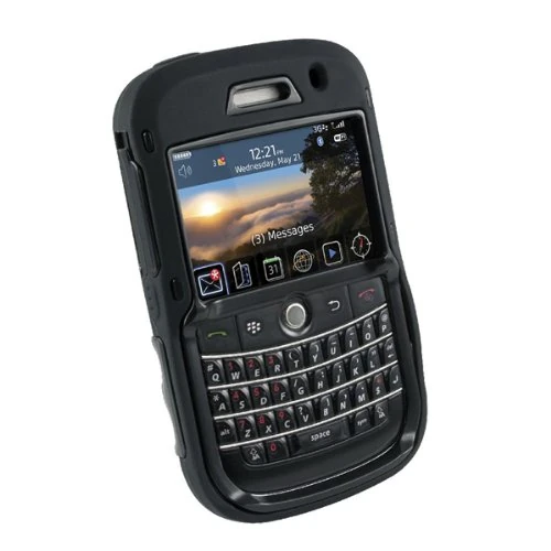 OtterBox Defender Case - Case for smartphone BlackBerry Bold 9000, silicone, polycarbonate, yellow