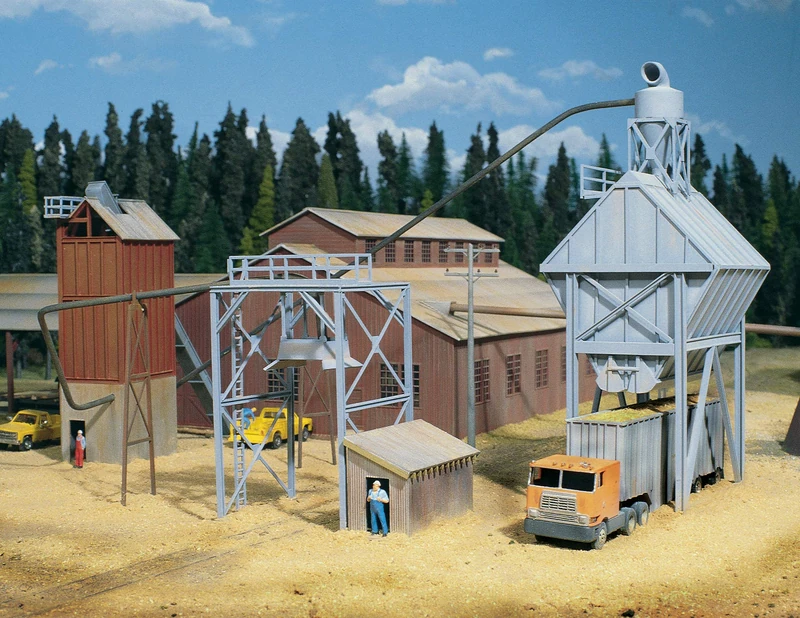 Walthers Cornerstone 933-3144 Sawmill Outbuildings