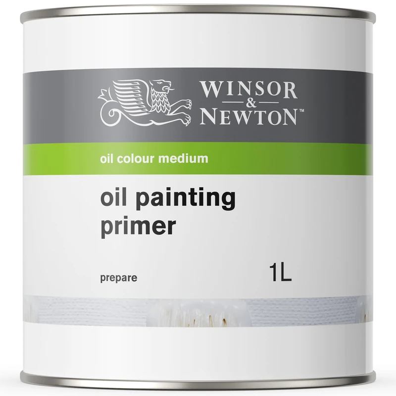 Winsor & Newton 1 Litre Oil Painting Primer, Transparent, 3054994