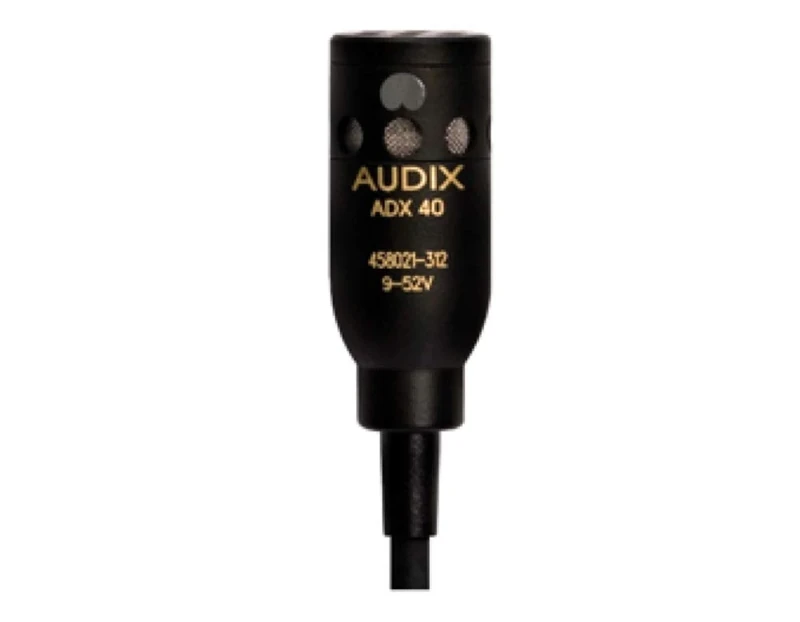 Audix ADX40 Miniature Hanging Condenser Microphone, Cardioid Pattern for Choir, Stage & Ambient Sound Applications