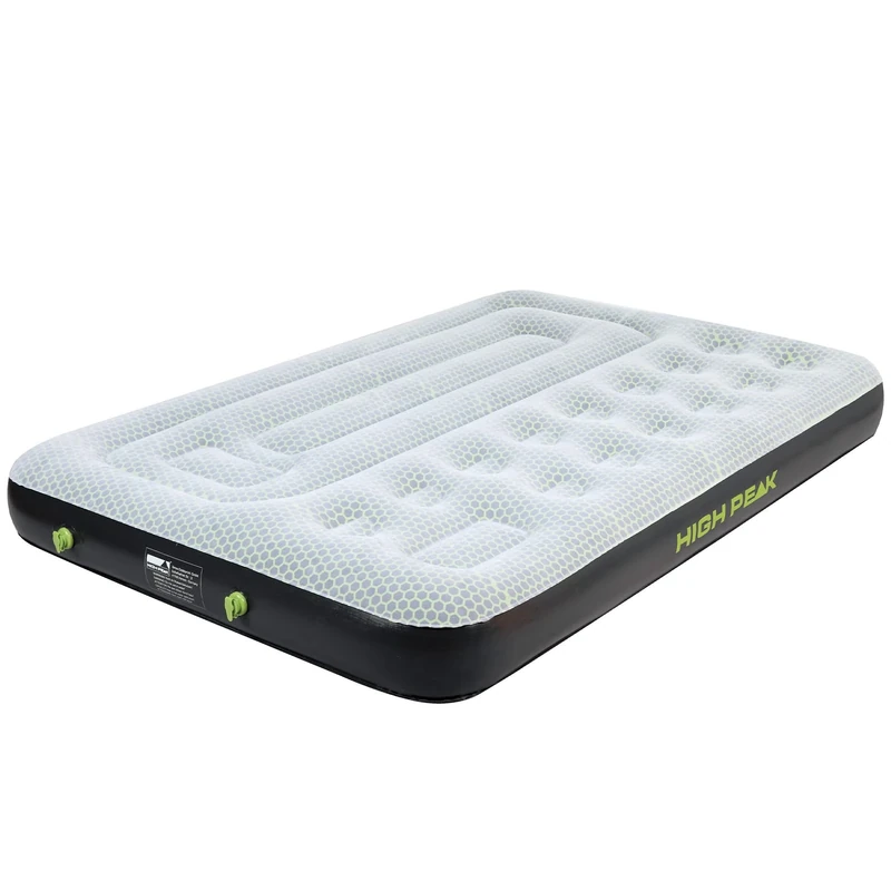 High Peak Comfort Plus Air Bed Grey/Green/Black, XL