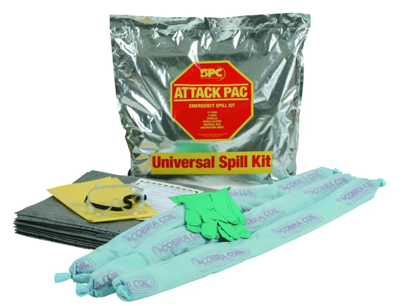 Anti-Pollution Attack Pac Kit, 110 L, Silver, Pack of 4