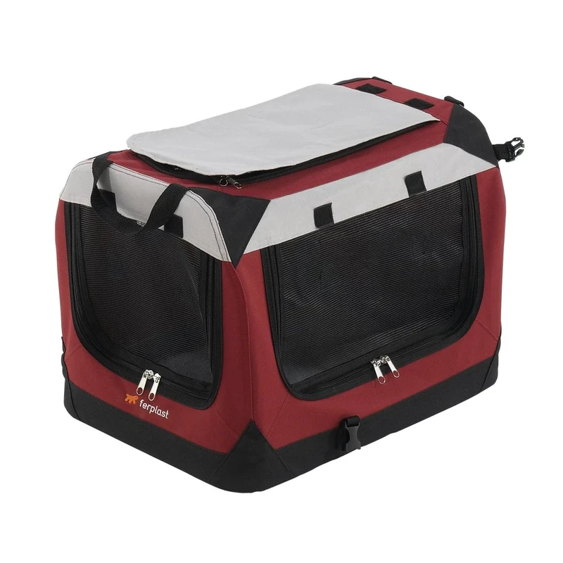 Ferplast Foldable Soft Pet Carrier HOLIDAY 2 Dog Carrier for small dogs, 49 x 34 x h 34 cm