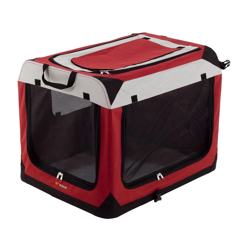 Ferplast Holiday 6 Dog Portable Kennel, 70 x 52 x 52 cm