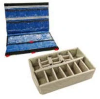 Peli 1505EMS EMS Accessory Set (Lid Organizer and Divider Set), Original Protector Case Accessory, Compatible 1450, Colour: Black