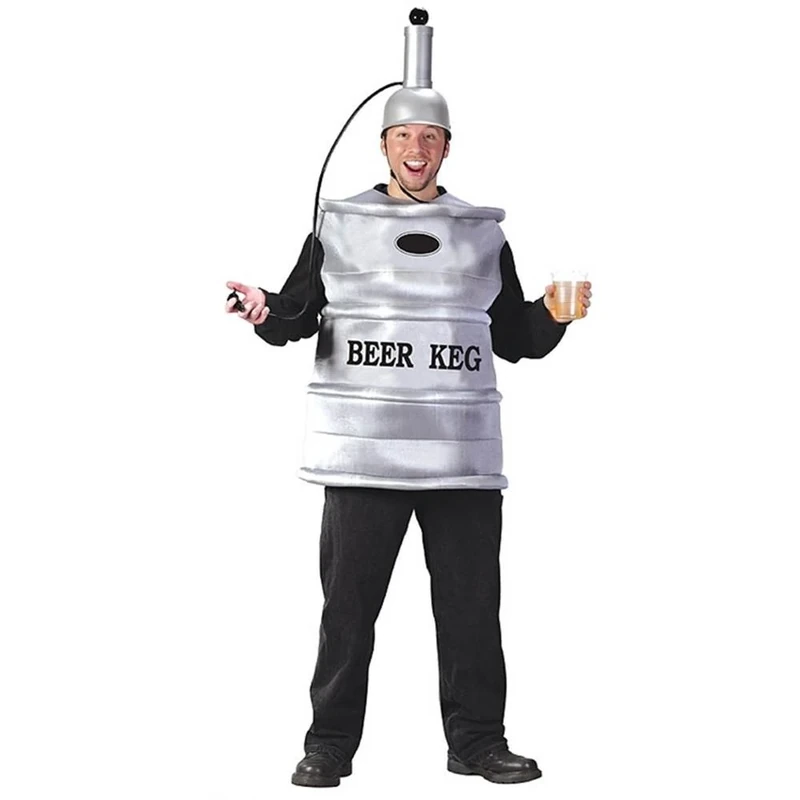 Fun World Beer Keg Adult Costume - Standard