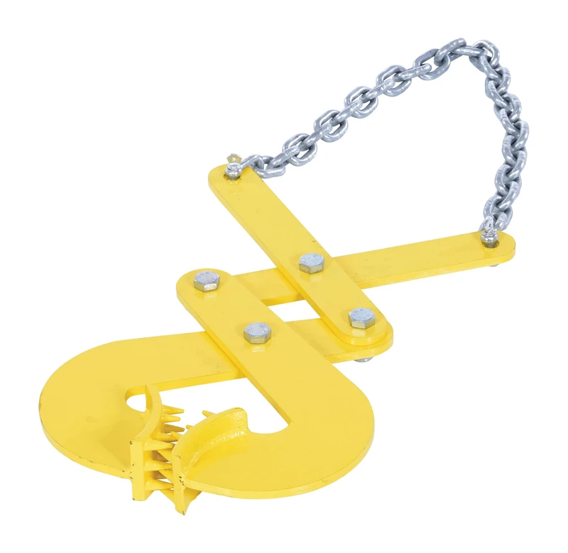 Vestil PAL-21 Steel Double Scissor Pallet Puller, 5000 lbs Capacity, 3" Opening x 2-3/4" Height Jaw