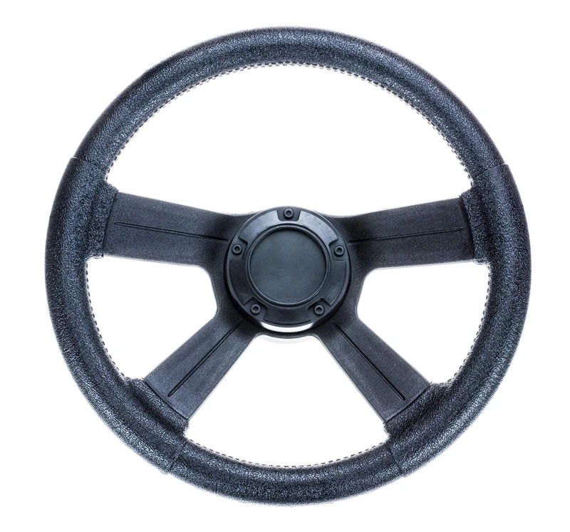 Attwood 8315-4 Weatherproof 13-Inch Marine Boat Soft-Grip Steering Wheel with Cap