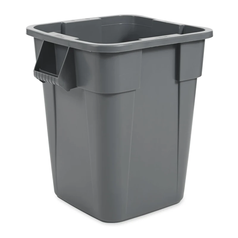 Rubbermaid Commercial Products Brute Square Container 151 Litre Grey FG353600GRAY
