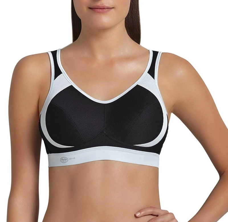 Anita Women's Non-Wired Sports Bra Extreme Control 5527 Black 42 G