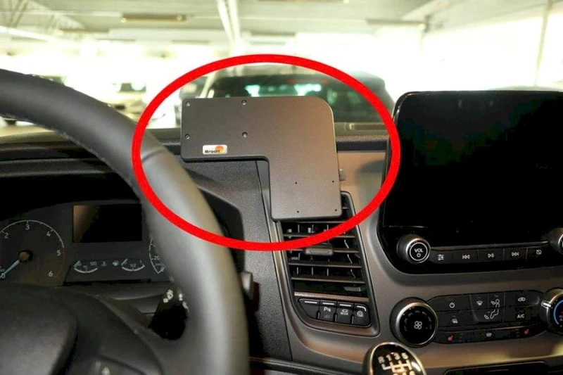 Brodit ProClip Vehicle Holder 213567 Made in Sweden Middle Attachment Extra Strong Mounting Platform for Left Hand Drive Vehicles Fits All Brodit Device Holders