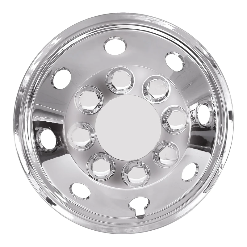Carpoint 2210203 Wheel Cover Set 16 Chrome Cone-Shaped - Car Wheel Trims (Set of 4)