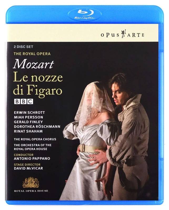 Le Nozze Di Figaro: Royal Opera House (Pappano) [Blu-ray] [Region Free] [2010]
