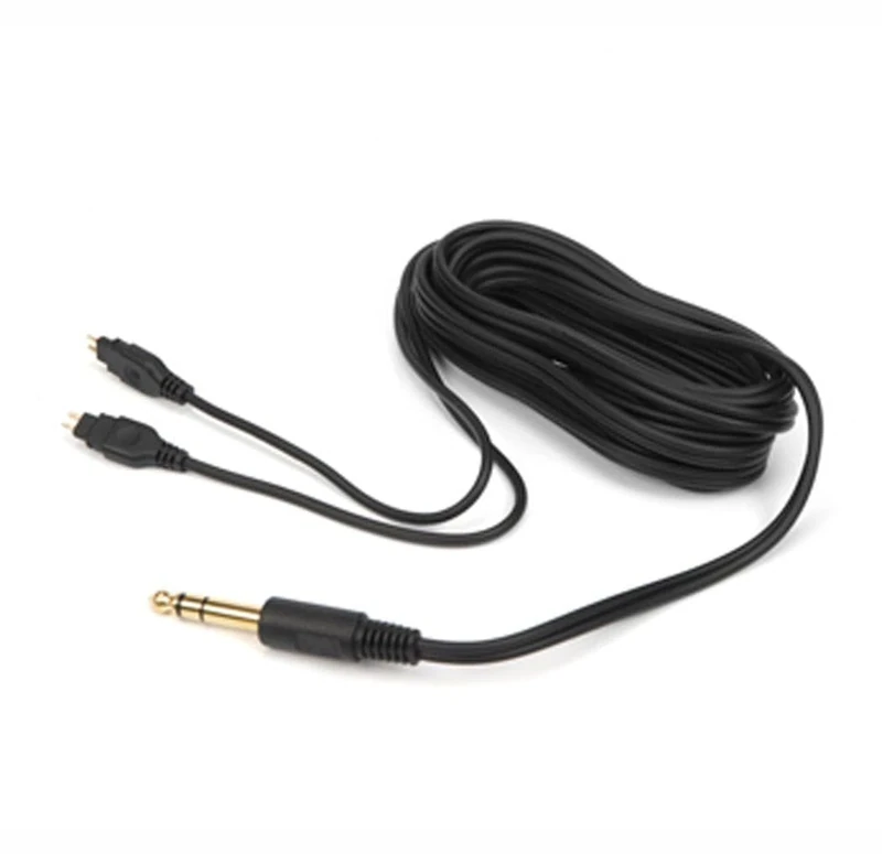 Sennheiser Headphones - Original Accessory Cable - 3-meter unbalanced cable with 6.35mm connector plug for audiophile open-back HD 600 Series headphones
