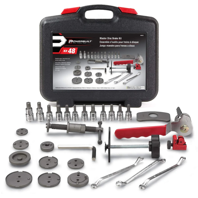 Alltrade 648622 Kit 48 Master Disc Brake Tool Set