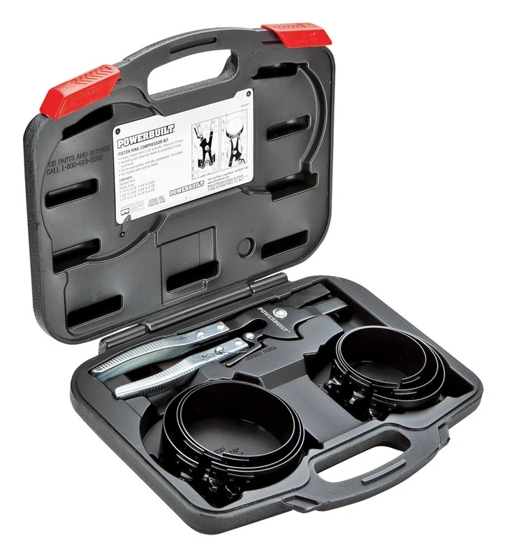 Alltrade 940387 Kit 69 Piston Ring Compressor Tool Set