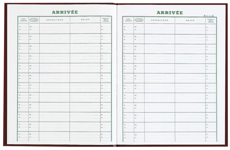 le dauphin - Ref. 41145D - 1 Brochure 320X240 Incoming mail 160 pages - Red